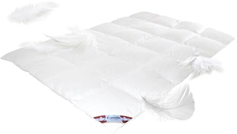 Bach's Betten Welt Mega Preis Canada Daunendecke extra Light Sommerdecke 100% Natur extraweiche Daunen Federn Klasse 1 (135 x 200 cm)