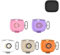 Protective Case Sleeve for Beats Powerbeats Pro 2, Clear TPU Earphone Cover Candy Color Soft Earbuds Headphones Case with Carabiner All-Round Protection for Powerbeats Pro 2 (Transparent)
