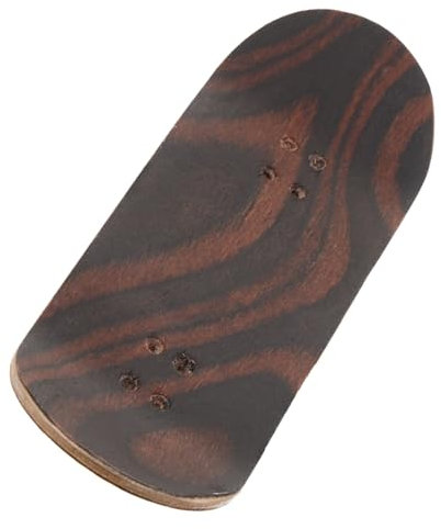 KONTONTY Holz-Finger-Skateboard-Deck DIY-ersatzteil Fingerboard Finger-Skateboard-Decks Aus Holz Mit Vorgestanzten Löchern