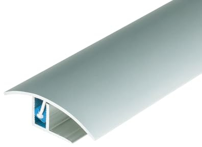 Cezar Aluminium Door Threshold 50mm x 900mm (2.95ft) - Gold- Push-in Mounting, 0.9m Length FIX50 TMW Profiles (Gold)