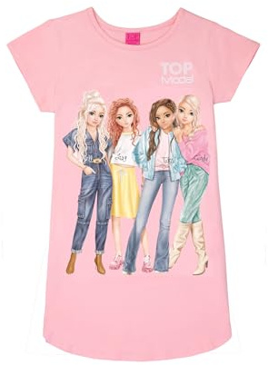 Top Model Nachthemd mit Jill, Lexy, Talita und Candy 75032 rosa