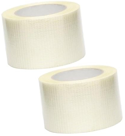 Reparaturband für Wohnmobil-Markisen, 8,9 cm breit, strapazierfähig, glasfaserverstärkt, transparent, wasserdicht, für Segeltuch, Vinyl, Leder, Zelte, Bootsabdeckungen, Segel, Planen, Outdoor, Stoff