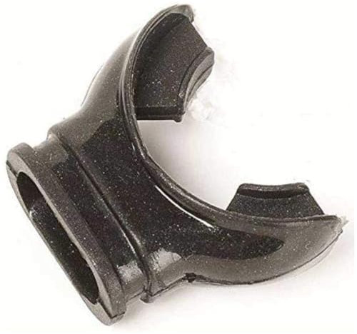 SALVIMAR Unisex-Adult Mouthpiece-Schnorchel, Schwarz