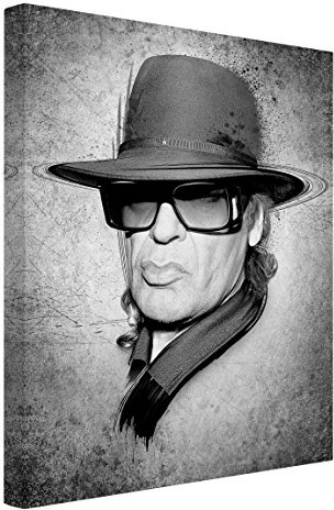 Bilderwelten Leinwandbild Udo Lindenberg - Strassenkoeter - Viva Con Agua 4:3, 40 x 30cm