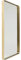 Kare 85279 Design Spiegel Curve Rectangular Messing, moderner Wandspiegel, edler Badspiegel, großer rechteckiger Schminkspiegel, (H/B/T) 120x80x5cm, Stahl