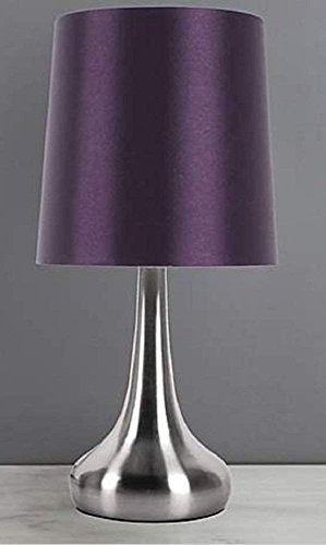 Stunning Rimini Touch Lamp Bedside Sideboard Desk Table Lamp (Purple)