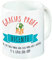 Calledelregalo Regalo personalizado de agradecimiento para profesores y profesoras; taza ‘Gracias, profe’ personalizable con nombre y dedicatoria
