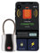 tag8 Dolphin Smart Padlock (Pack 1), TSA-Compliant Suitcase and Luggage Locks with Alarm, Keyless Bluetooth Suitcase Lock and Locker Padlock, Unlock via Phone App, Android and iOS Compatible, Silver