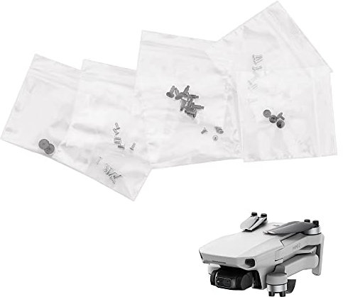 DJI Mini 2 Karosseriegehäuse, obere/untere Abdeckung, Montage-Reparaturteile für DJI Mini 2/Mini SE Drohne, Original-Ersatz (Schraubenset) (obere Schraube nicht im Lieferumfang enthalten)