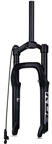 LHHL Snow Bike Federgabel 20 Zoll 4.0 Fat Tire Stoßdämpfer Mountainbike Vorderradgabel Federweg 120mm MTB Gabel Beach Bike Fork (Color : Remote, Size : 20 inch)