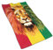BeNtli Handtücher, Reggae Rasta Löwe, Badezimmerhandtuch, Mikrofaser, weiche Gesichtshandtücher, 40 x 70 cm, für Badezimmer, Fitnessstudio