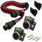 SERTPLAS 2 polig NATO Elektrowendel, 2 x 35 mm², 4 Meter NATO Wendel, 12V/24V NATO Spiralkabel, 2 x NATO Steckdose mit 35 mm² Ink. Gummidichtung, auch Starthilfe einsetzbar