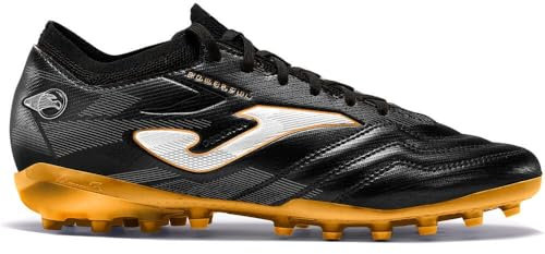 Joma Cup Powerful, Scarpe da Calcio Unisex-Adulto, Nero, 43 EU