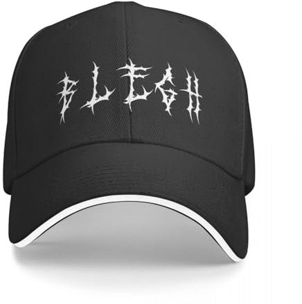 ZAMASS Basecap Blegh Heavy Metal Lustiger Metalcore Deathcore Death Metal Sänger Metalhead Baseball Cap Derby Hut Damen Caps Herren Geschenk