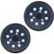 2 Piezas Almohadillas Repuesto de Lijadora, Plato de Lija 125 mm, 5 Pulgadas Reemplazo Almohadilla de Lijadora, Repuesto Lijadora para makita BO5010, BO5030K, BO5031K, BO5041K