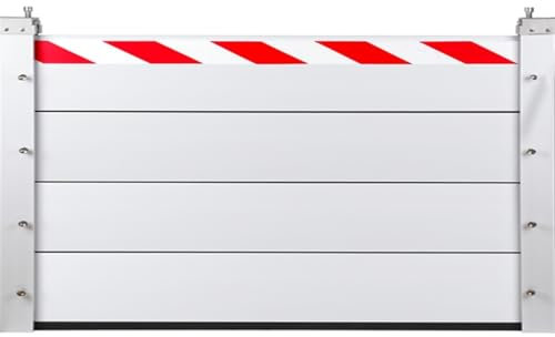 Hochwasserschutz Barriere Kellerfenster, Hochwasserschutz Dammbalkensystem, Einfach Zu Bedienen, Geeignet FüR Garageneinfahrten,DurchgäNge, StraßEn Usw(180x40)