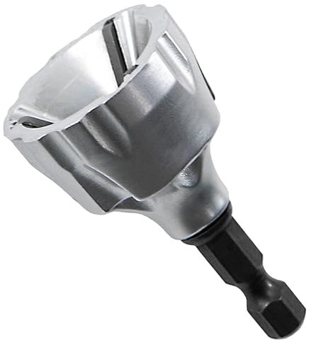 Deburring External Chamfer Tool, HSS Hex Shank Remove Burr Tools with Carbide Blades, Deburring Tool for Metal Bolt in 1/8 to 3/4 (3~19mm) Diameter