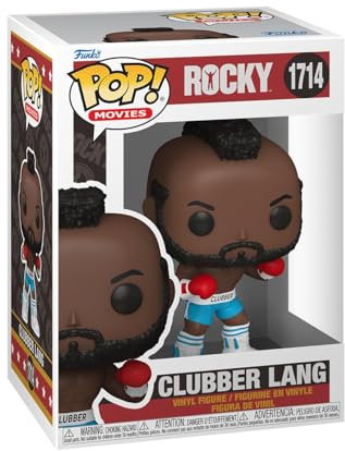 Funko Pop! Movies: Rocky - Clubber Lang - Rocky Franchise - Vinyl-Sammelfigur - Geschenkidee - Offizielle Handelswaren - Spielzeug Für Kinder und Erwachsene - Movies Fans - Modellfigur Für Sammler