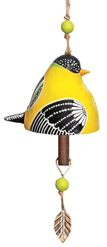 Vogelgesang Glocke,7,8 Zollbird Song Bell - Vogelgesang Hängende Glocke | Gedenk-Windspiel Mit Beruhigenden Melodischen Tönen, Kunstharz-Windspiel Für Garten, Terrasse, Balkon