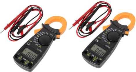 iplusmile 2St Multimeter digitaler stromzähler elektrischer tester Voltmeter Stromprüfer Zangenamperemeter Strommesszange Ohmmeter Stromzange Zangenmessgeräte Elektronisches Bauteil