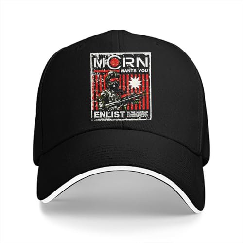 RDCGRS Baseballkappe MCRN Wants You Unisex Peaked Cap Space Sci-Fi Sonnenschutz Hüte für Männer Frauen im Freien