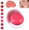 Korean Pudding Pot Blush Blurring Pudding Pot Lip Multi-Use Soft Matte Finish Makeup Blush Velvet Matte Blush Lipstick for Cheek Lip Eye