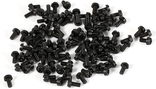 100 tornillos de inserción de nailon de plástico M2 M3 M4, tornillos de cabeza redonda para madera, tuerca de tornillo de cabeza redonda, espaciador hexagonal macho hembra de