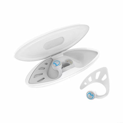 LVYXON Elfenohr-Kopfhörer, niedlich für rosa Elfenohr-Kopfhörer, echte kabellose Ohrhörer mit LED-Licht, Elf-In-Ear-Ohrhörer mit Ladehülle, für Musikliebhaber und Fantasy-Enthusiasten (weiß)