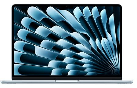 Steady Comps Ltd Mac Book Air 2025 13-inch/M4/10+10-Core/16GB RAM/256GB+2TB SSD/Vertical Dock/macOS+Windows/Desktop Bundle, Sky Blue, Silver, Midnight, Starlight