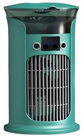 Climatiseur Mobile, 880ml rafraichisseur d'air, 4 en 1 Mini Climatiseur Mobile Avec 3 Vitesses Ventilateur Colonne Silencieux mini climatiseur climatiseurs portables Pour La Maison, Le Bureau (Vert)