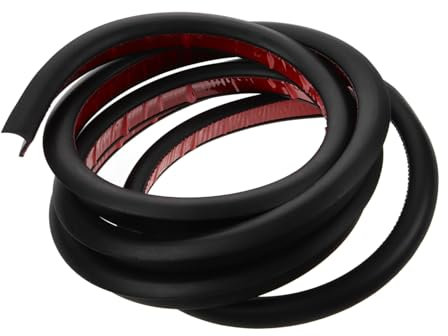 Sewroro Striscia Flessibile Per Grondaia Camper Metri Adesivo Resistente Per Deviazione Acqua Tettoia Roulotte Protezione e Decorativa