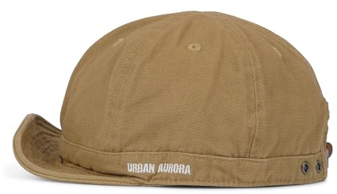 Clakllie Short Brim Baseball Cap Flat Brim Basecap mit Kurzem Schirm Cotton Cappy Schildkappen Casual Outdoor Sport Cap