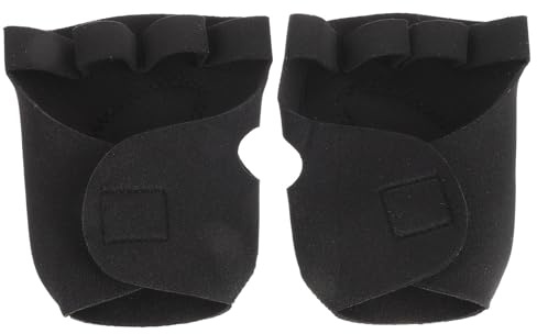 Healvian Fitnesshandschuhe und Handgelenkstütze aus Neopren Fingerlose Atmungsaktive Sportschutzhandschuhe mit Handflächenschutz für Gewichtheben und Radfahren