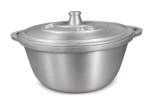 Dutch Pot Caribbean Jamaican Dutchie, Heavy Aluminium, 22 cm, 3 Litre, with Lid