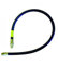 Natural Gas Straight Bayonet Cooker Hose - 4 Foot - Pack of 2