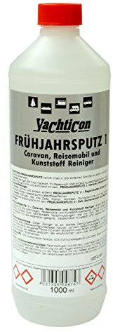 YACHTICON Frühjahrsputz 1 Caravan, Reisemobil & Kunststoff Reiniger 1 Liter