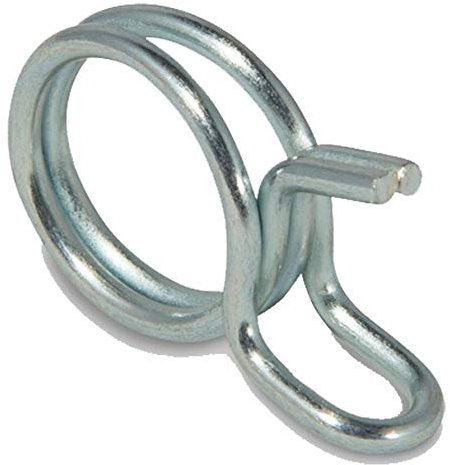 Benzinschlauch Klammern Klemme Schlauchschellen 7mm 4 Stück Stahl verzinkt