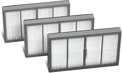 iRobot Pièces Authentiques Filtres Haute efficacité (3X) - Compatible avec Roomba Série s - Noir