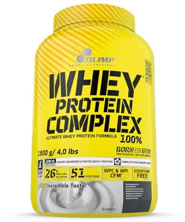 Olimp Whey Protein Complex 100% (1800 g) - Blueberry