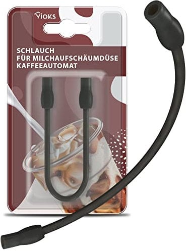 VIOKS Milchschlauch Milchrohr Ersatz für Siеmens 12004554 Schlauch für Aufschäumdüse 220mm an Kaffeemaschine VeroAroma 500, 700, EQ.6 series 300, 500, 700