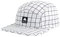 Burton Cordova 5 Panel Cap One Size, Stout White Performer Plaid