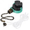 sourcing map Poignée Chaîne Interrupteur 3 Vitesse 4 Fil Remplacement ZE-268S6 avec Rallonge Chaîne pour Plafonnier Ventilateur Lampe Lumière Vert Bronzé 2Pcs