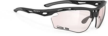 Rudy Project Unisex Propulse Padel Black Matte Impactx Photochromic 2 Red Brille, schwarz, Einheitsgröße
