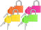 4 Pcs Locks with Keys, Small Padlocks Luggage Padlocks with Outdoor Travel Lock for School Gym Locker, Backpack, Laptop Bag