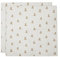 Jollein 535-852-66095 Spucktücher/Mundtücher hydrofiel Teddybär weiß 2er Pack (115x115 cm)