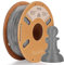 ERYONE TPU Filament 1.75mm, 3D Drucker Filament,Flexible TPU Filament, TPU 95A, Maßgenauigkeit +/- 0,03 mm, 1kg 1 Spule, Grau