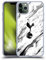 Head Case Designs Offizielle Tottenham Hotspur F.C. Schwarzweiss-Marmor Badge Soft Gel Handyhülle Hülle kompatibel mit Apple iPhone 11 Pro Max