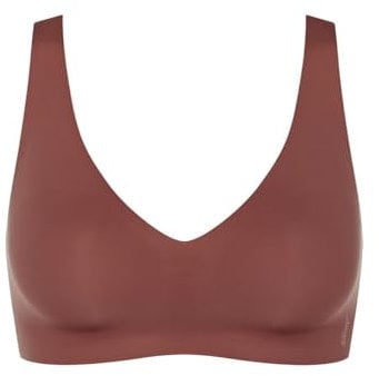 Sloggi Women's ZERO Feel 2.0 Soft bra, BURNT HENNA, XL
