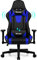 Homimaster Gaming Stuhl, Bürostuhl Ergonomisch mit verstellbare Lendenkissen, Kopfkissen und Armlehnen, Gaming Chair Gepolstert, Gamer Stuhl Wippfunktion, Gaming Stuhl 150 kg Belastbarkeit