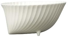 ByOn Schüssel in Muschelform Bowl Frances Weiß aus Porzellan in der Größe: S, 5287901502